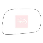 Apec Exterior Wing Mirror Glass Right fits Opel Agila A 2000-2007 1.0 1.2