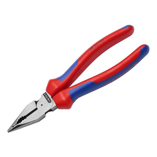 Knipex 08 22 185 Needle-Nose Combination Pliers 185mm Knipex - Dynamic Drive