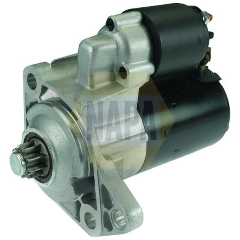 NAPA Starter Motor 12V 1.1kW 9 Teeth fits Audi A3 1996-2003 1.6 1.8 1.9