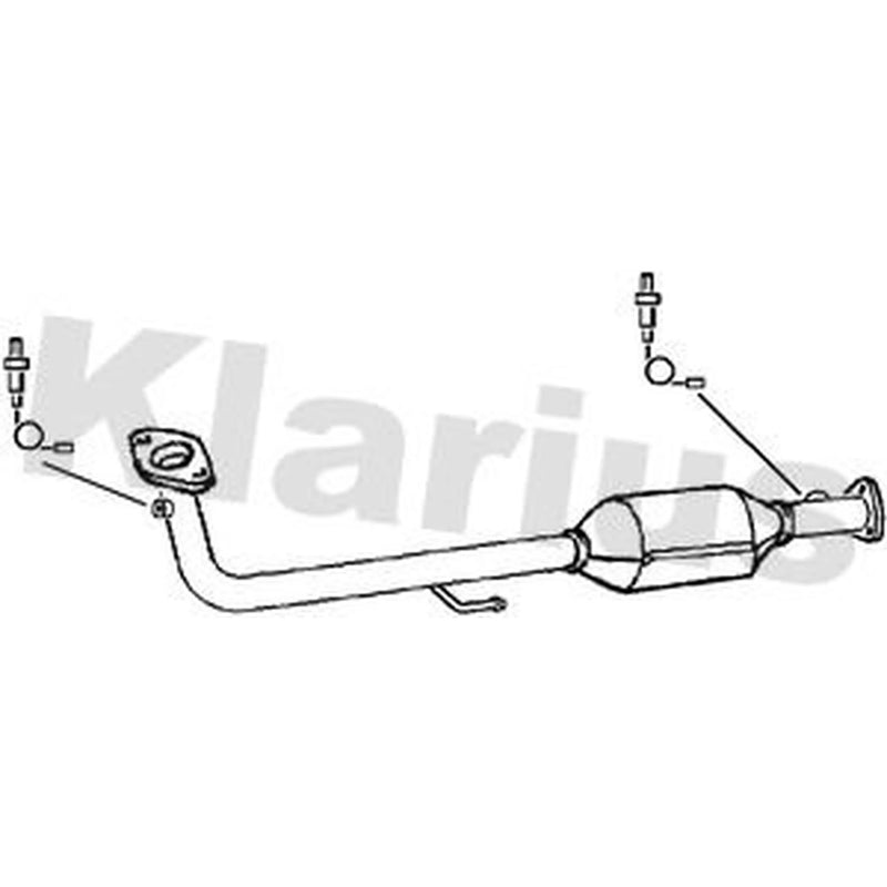Klarius Catalyst T/A With Pipe (Kit 402350) fits Honda Civic VII 2000-2005