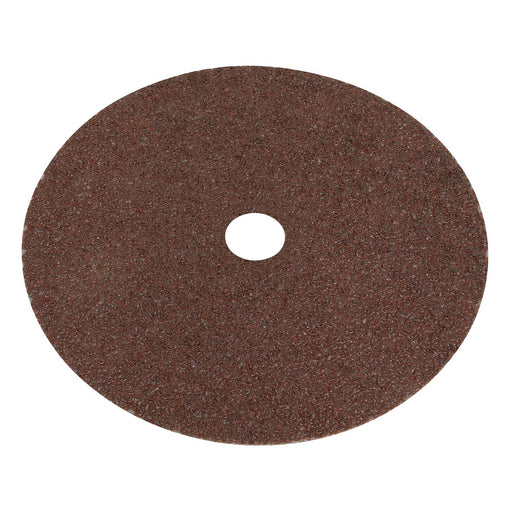 Sealey Fibre Backed Disc175mm 24Grit Pack of 25 WSD724 Sealey - Dynamic Drive