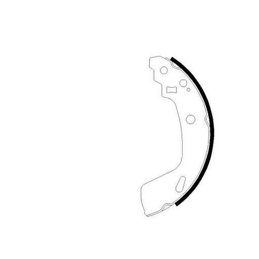 Mintex Brake Shoe Set Axle Kit fits Suzuki Swift III 2010-2017 1.2 1.3