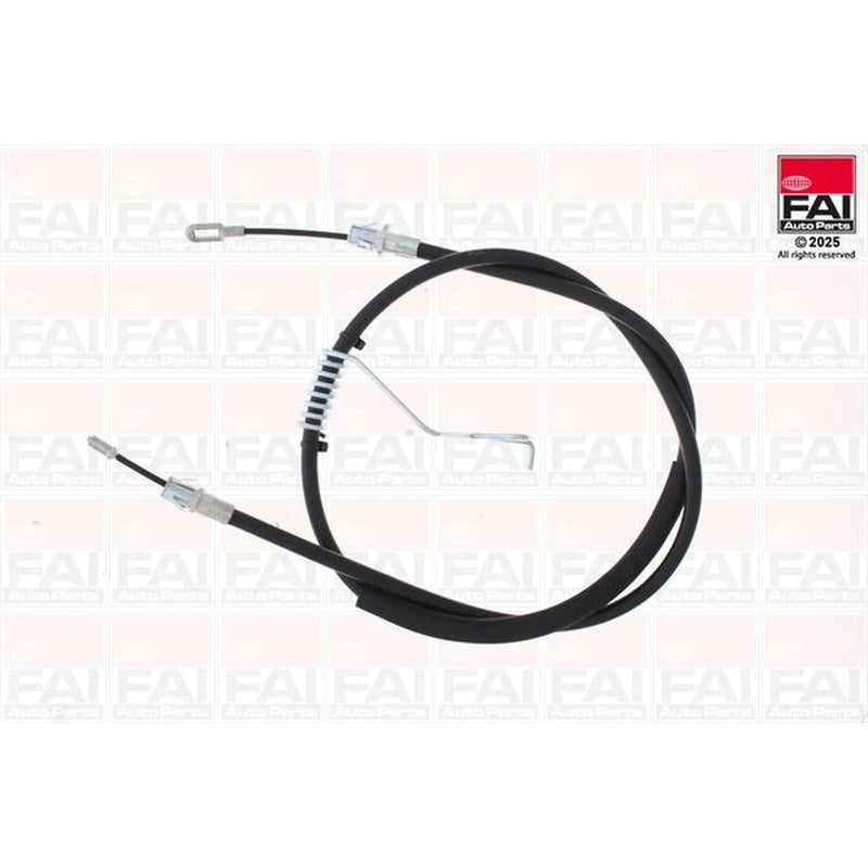 FAI Handbrake Cable Left Rear fits Ford Transit 2006-2014 2.2 2.4