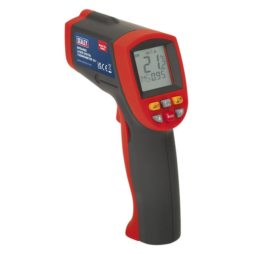 Sealey Infrared Laser Digital Thermometer 12:1 VS907 Sealey - Dynamic Drive