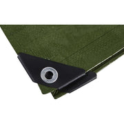 Bluespot Tools Green Tarpaulin 3.6 x 2.4m BlueSpot Tools - Dynamic Drive