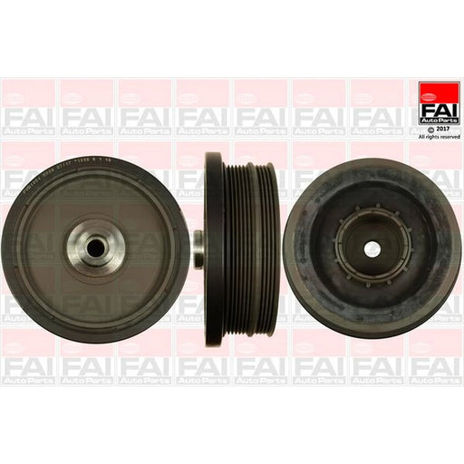FAI Crank Shaft Belt Pulley fits BMW 1 2004-2011