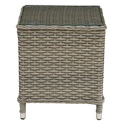 Dellonda Chester Rattan Wicker Outdoor Recliner Loungers & Table Set 5pc Dellonda - Dynamic Drive