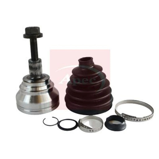 Apec CV Axle Shaft Assembly Wheel Side ACV1004