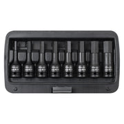 Sealey Premier Premier Imperial Hex Impact Socket Bit Set 1/2"Sq Drive 8pc Sealey Premier - Dynamic Drive