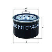 Mahle Engine Oil Filter fits BMW G 2016-2017