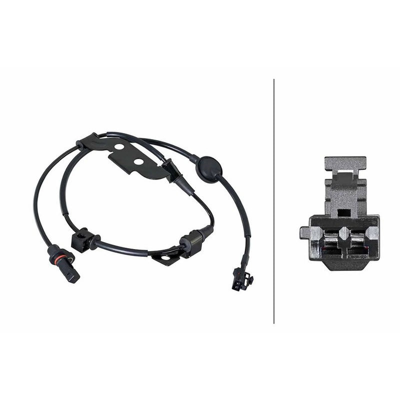 Hella ABS Wheel Speed Sensor Rear Right fits Hyundai I30 2012-2017 1.4 1.6