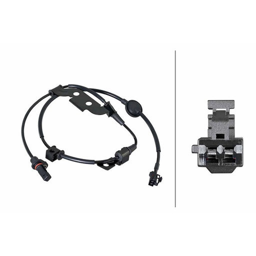 Hella ABS Wheel Speed Sensor Rear Right fits Hyundai I30 2012-2017 1.4 1.6