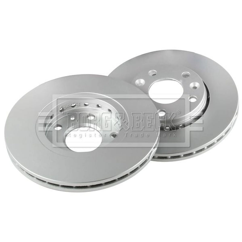 Borg & Beck Front & Rear Brake Discs & Pads fits Nissan Juke 2019 on 1.0 1.6