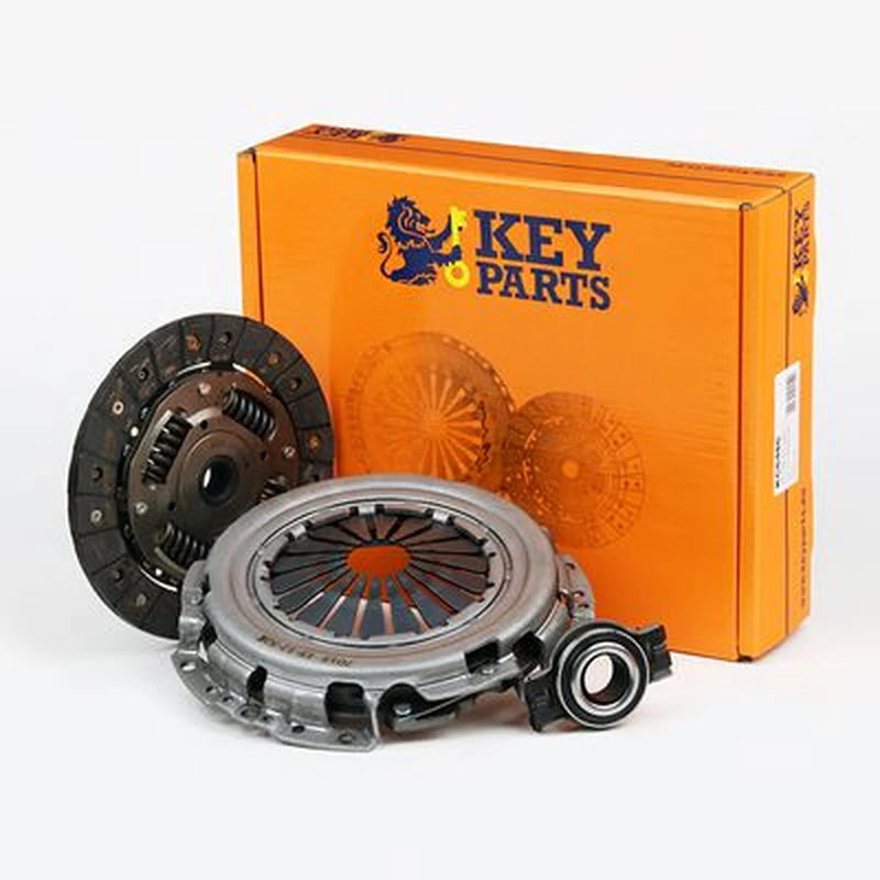 Key Parts Clutch Kit Set 3pc 190mm fits Seat Arosa 1997-2004 1.0