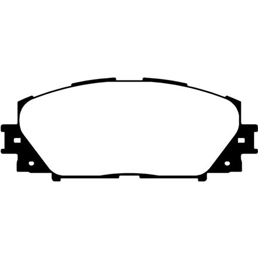 Abtex Front Brake Pad Set fits Lexus Ct 2011 on
