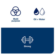 Tork 1 Ply Premium Heavy Duty Cleaning Cloth - Blue - 106m Combi Roll Tork  - Dynamic Drive