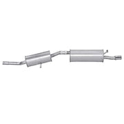 Hella End Silencer Rear fits Fiat Uno 1983-2006 1.1 1.3 1.4 1.5