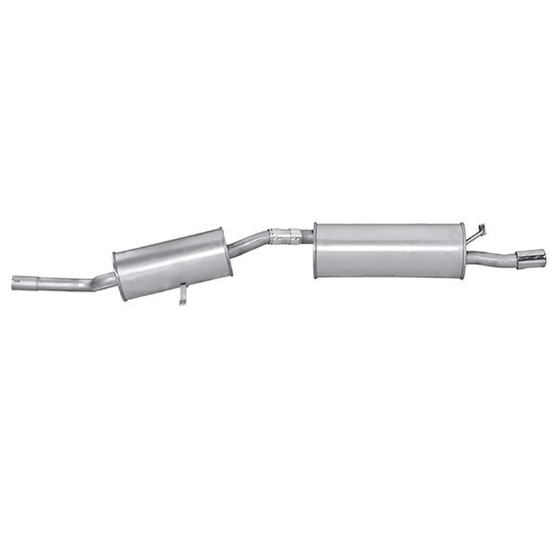 Hella End Silencer Rear fits Fiat Uno 1983-2006 1.1 1.3 1.4 1.5