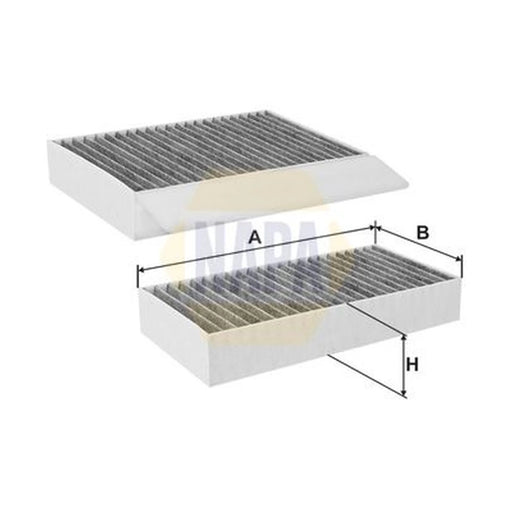NAPA Cabin Air Filter (Pollen Filter) NFC4314