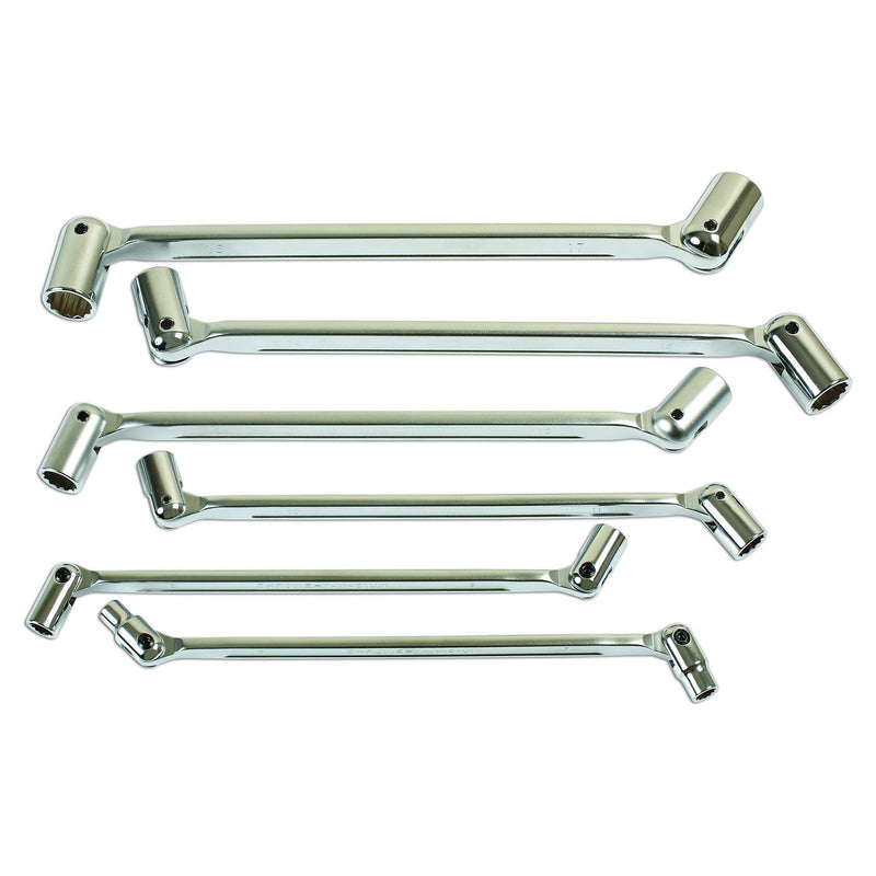 Laser Flexible Socket Spanner Set 6pc 7256 Laser - Dynamic Drive