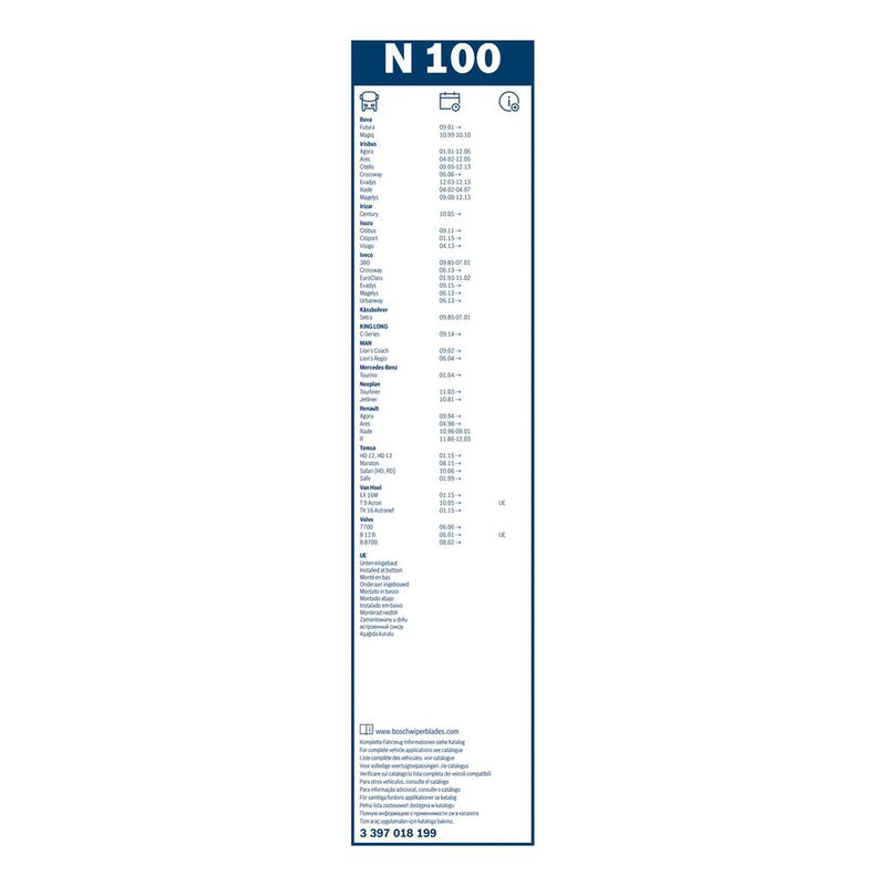 Bosch Eco Wiper Blade 1,000mm — N100