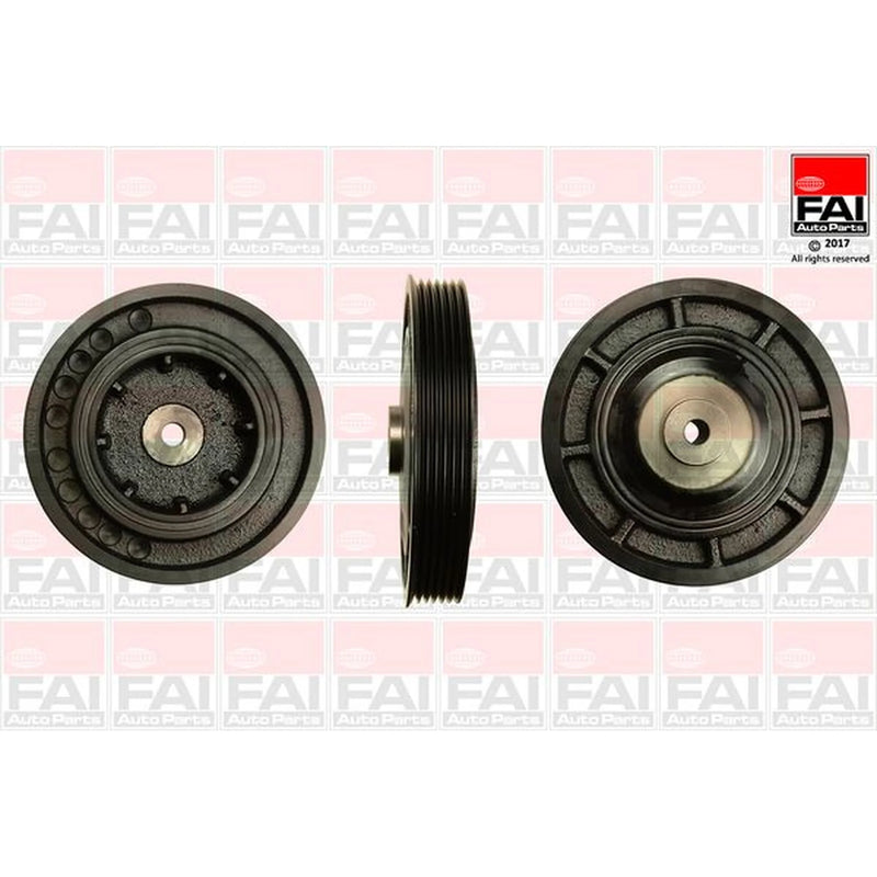 FAI Crank Shaft Belt Pulley fits Opel Movano A 2001 on 1.9