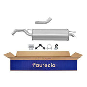Hella End Silencer Rear fits Seat Leon 1999-2006 1.4