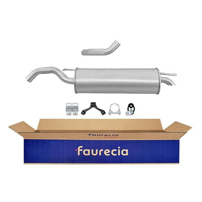 Hella End Silencer Rear fits Seat Leon 1999-2006 1.4