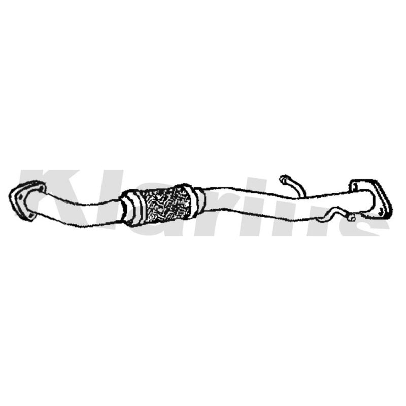 Klarius Exhaust Pipe OD fits Opel Astra J 2009-2015 2.0