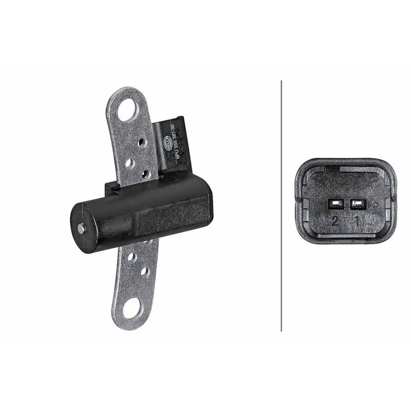 Hella Crankshaft Position Sensor fits Dacia Logan 2005 on 1.5