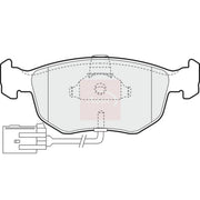 Apec Front Brake Pad Set fits Ac Ace 1995-2000 4.6 4.9
