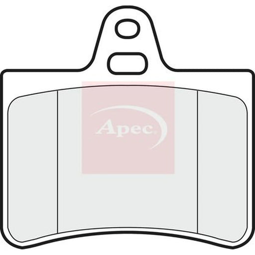 Apec Rear Brake Pad Set PAD1233