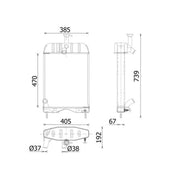 Mahle Engine Radiator