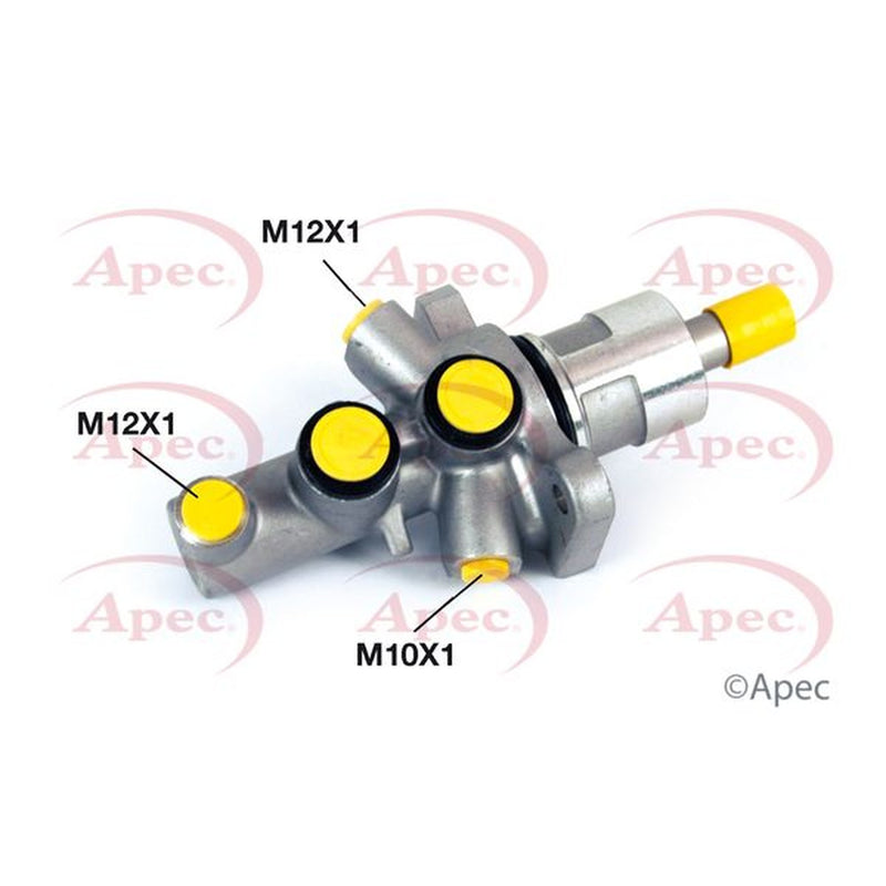 Apec Brake Master Cylinder Hydraulic Assembly fits BMW 5 1995-2004