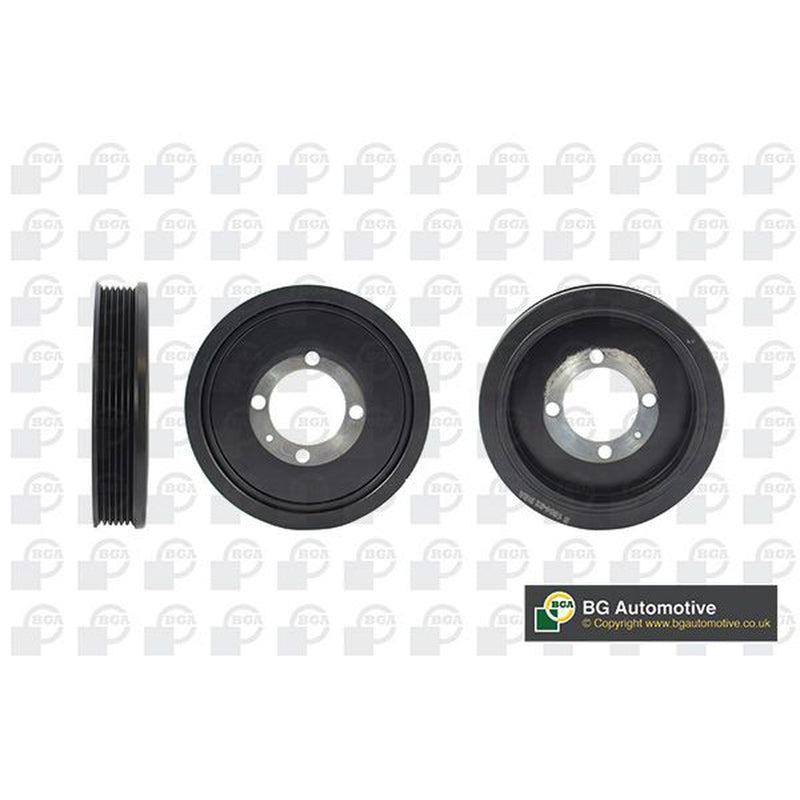 BGA Crank Shaft Belt Pulley fits Opel Astra H 2004-2014 1.7