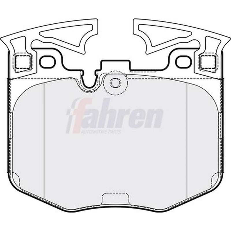 Fahren Front Brake Pad Set FBP3854