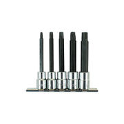 Laser Mortorq Socket Bit Set 3/8"D 5pc 7608 Laser - Dynamic Drive