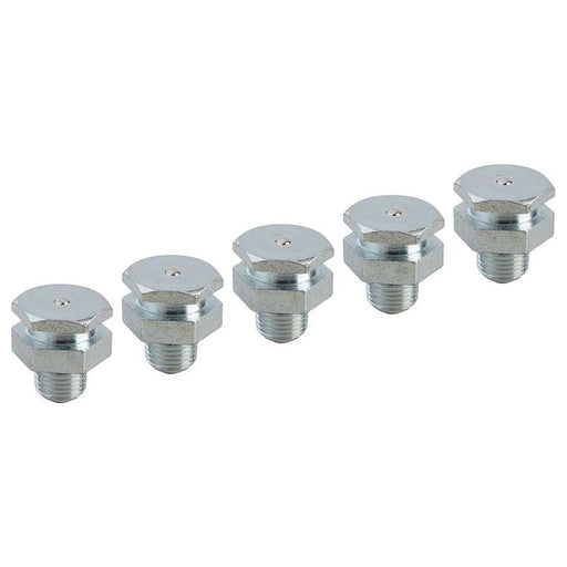 Faithfull Grease Nipple Button 1/8in BSP (Pack 5) Faithfull - Dynamic Drive