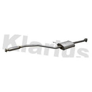 Klarius Box With Centre Pipe Centre fits Honda Fr-V 2004-2006 1.7