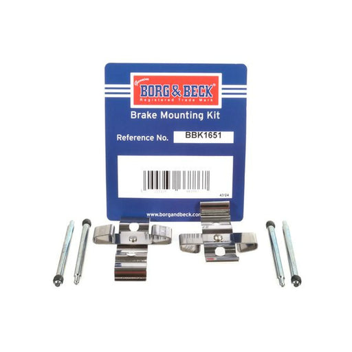 Borg & Beck Brake Pad Accessory Fitting Kit Rear BBK1651