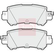 Apec Rear Brake Pad Set fits Mazda CX-3 2015-2018 1.5 2.0