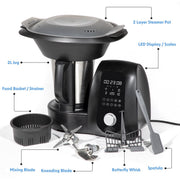 Baridi All-in-One Thermo-Cooker 18 Preset Functions 2L Capacity DH163 Baridi - Dynamic Drive