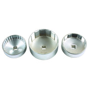 Laser Oil Filter Wrench Set 3pc - for JLR 7527 Laser - Dynamic Drive