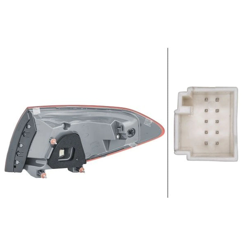 Hella Tail Light / Lamp LED Left fits Mercedes-Benz C-Class T-Model 2014-2021
