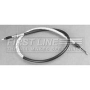 First Line Handbrake Cable Left Front fits Citroën Xantia 1993-2003