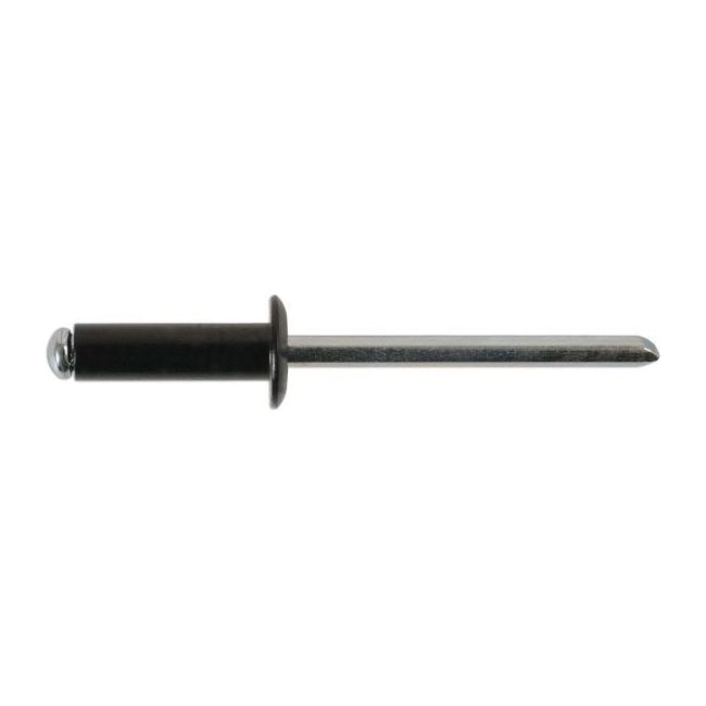 Connect Std Flange Black Rivets 3.2mm x 8mm 100pc 32886 Tool Connection - Dynamic Drive