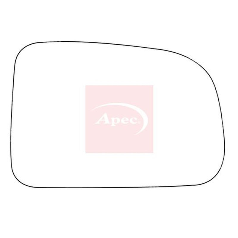 Apec Exterior Wing Mirror Glass Right fits Honda Cr-V 2001-2007 2.0 2.2