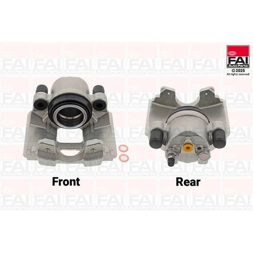 FAI Brake Caliper Assembly Front Right fits Daihatsu Charade VIII 2011 on 1.33