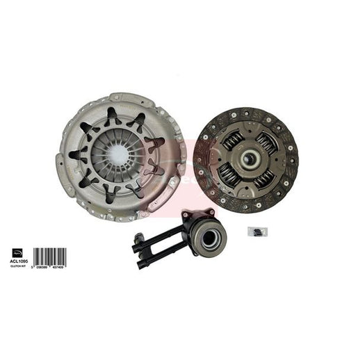 Apec Clutch Kit Set 3pc fits Ford Fiesta VI 2008-2017 1.4
