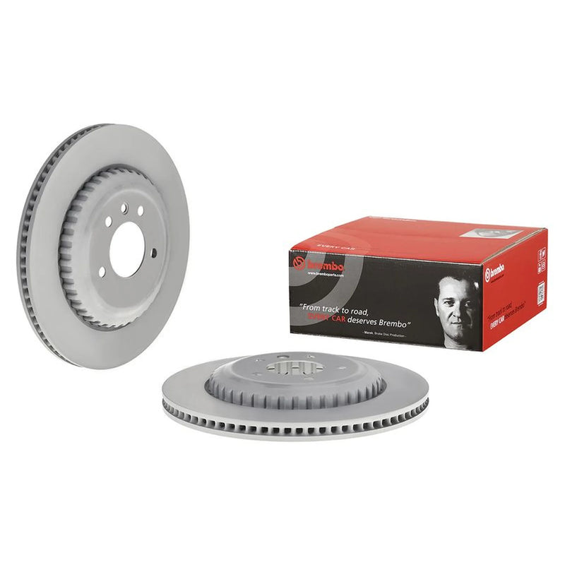 Brembo Steel Rear Brake Disc Hub Brake Discs 09.D552.23-x2